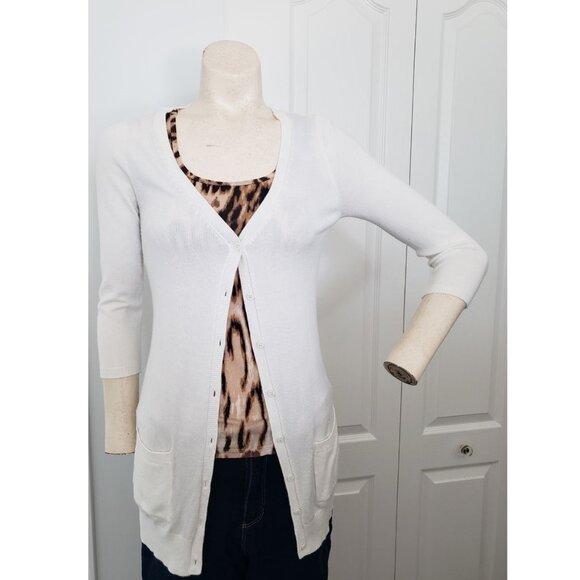 Dynamite White Cardigan XS - Picture 5 of 12